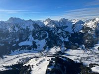 Hei&szlig;luftballonfahrt &uuml;ber die Alpen im Ostallg&auml;u